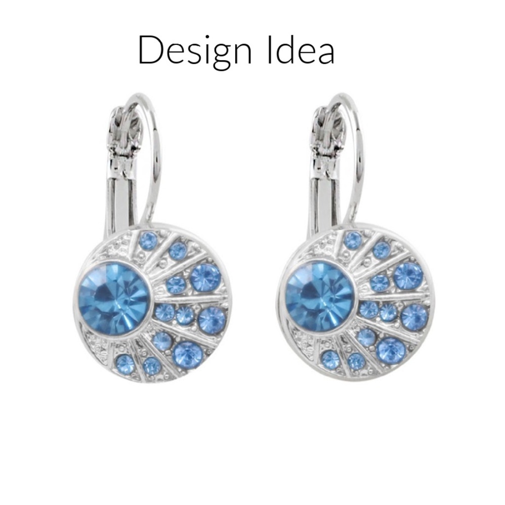 Snap Charms Mini Petite Earrings for Pierced Ears - Set of 2 Pairs - Picture 3 of 6